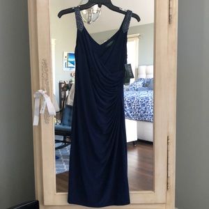 Navy pretty Ralph Lauren dress! NWT